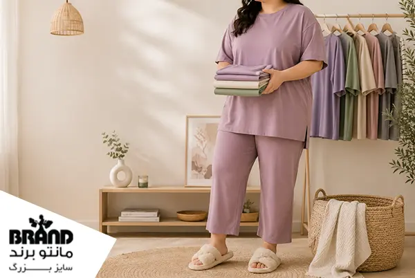 لباس راحتی سایز بزرگ؛ انتخابی برای استفاده روزمره