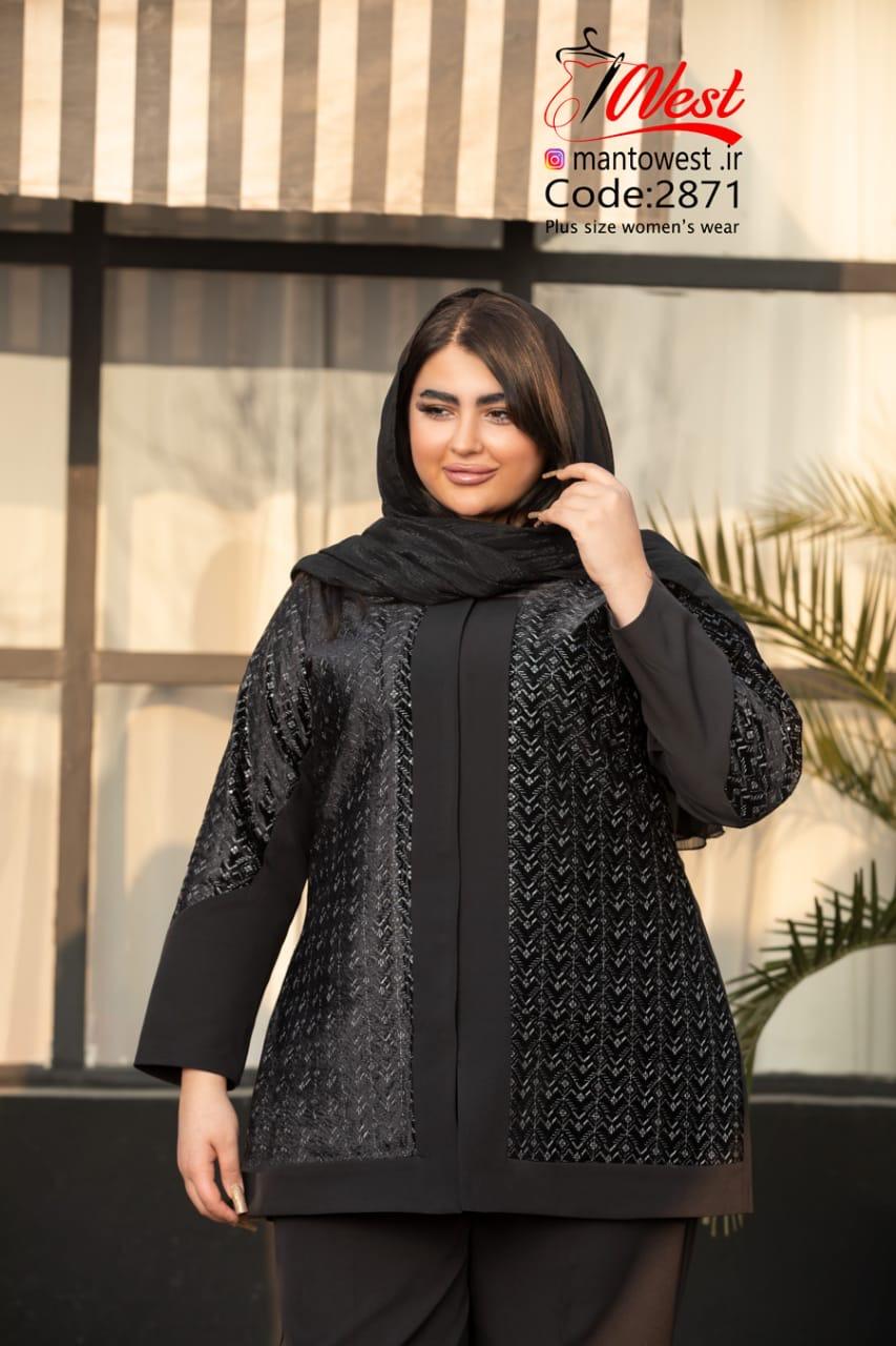 مانتو مازراتی خرج کار یقه گرد 146