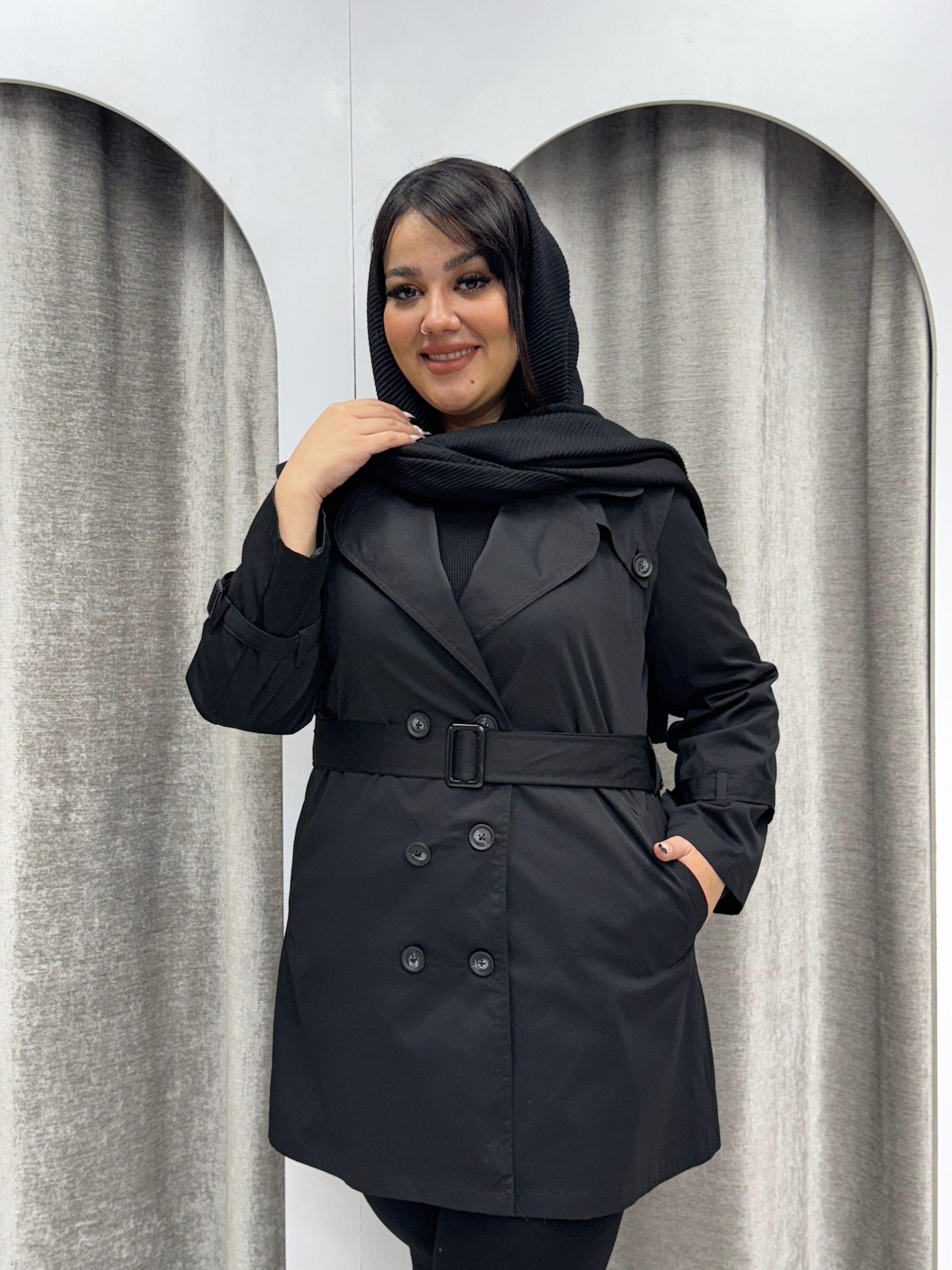 بارونی 6دکمه آستر دار 152