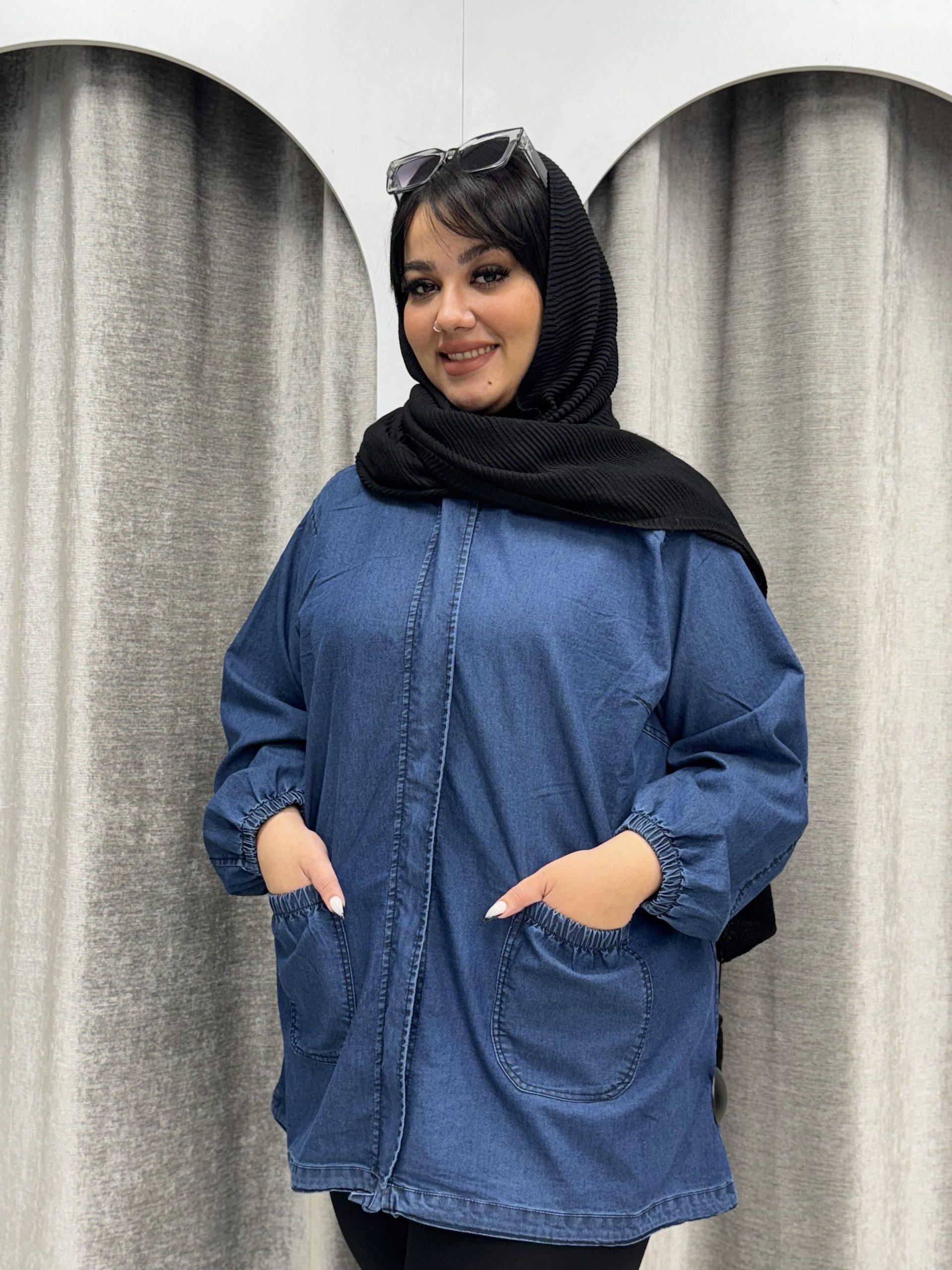 کت جین ساده 155
