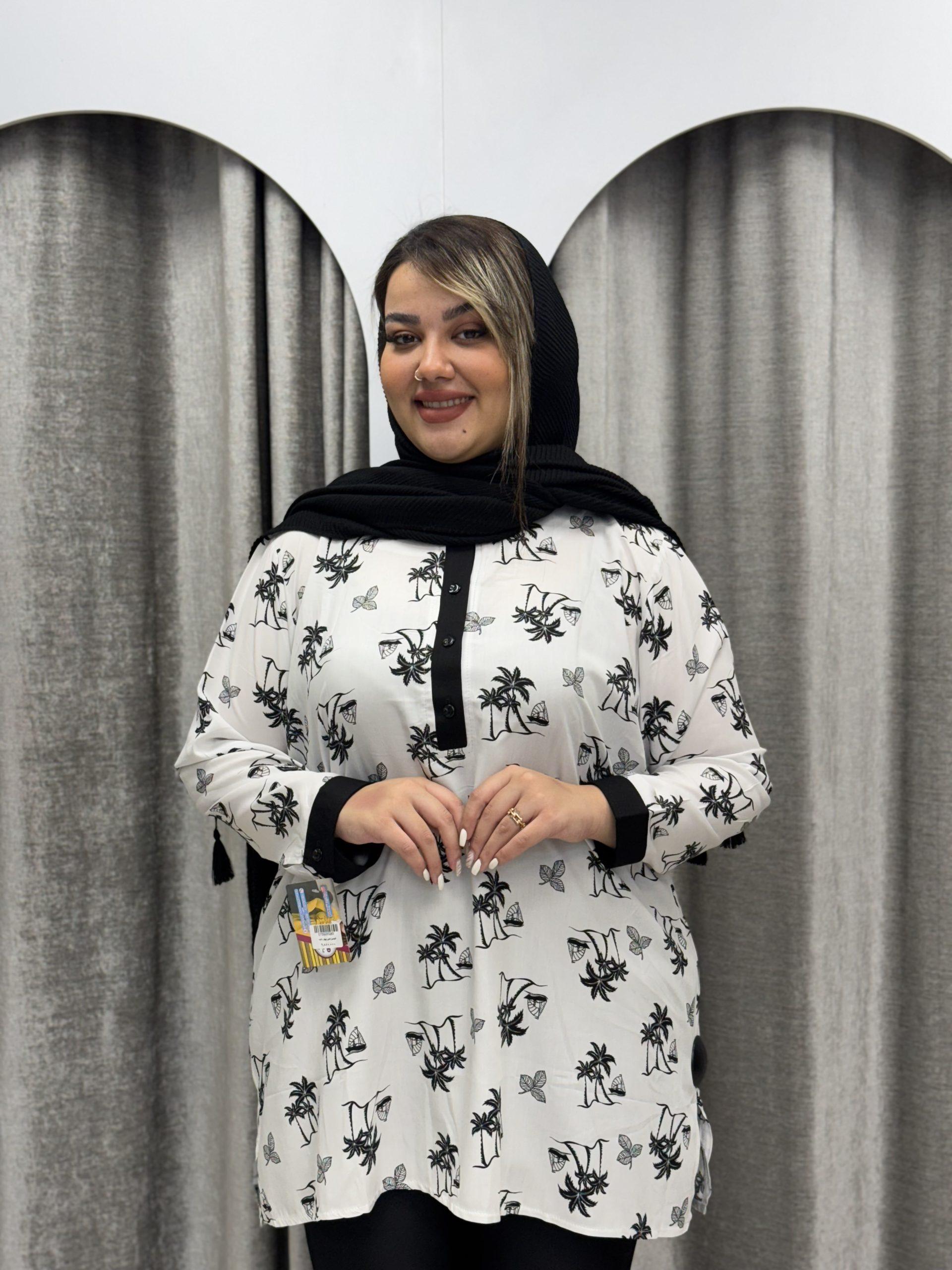 شومیز نخی 4 دکمه : کد 400