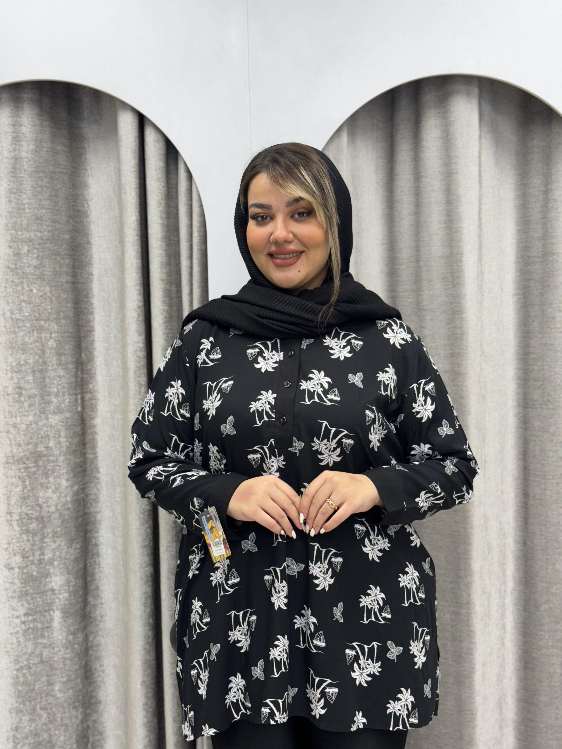 شومیز نخی 4 دکمه : کد 400