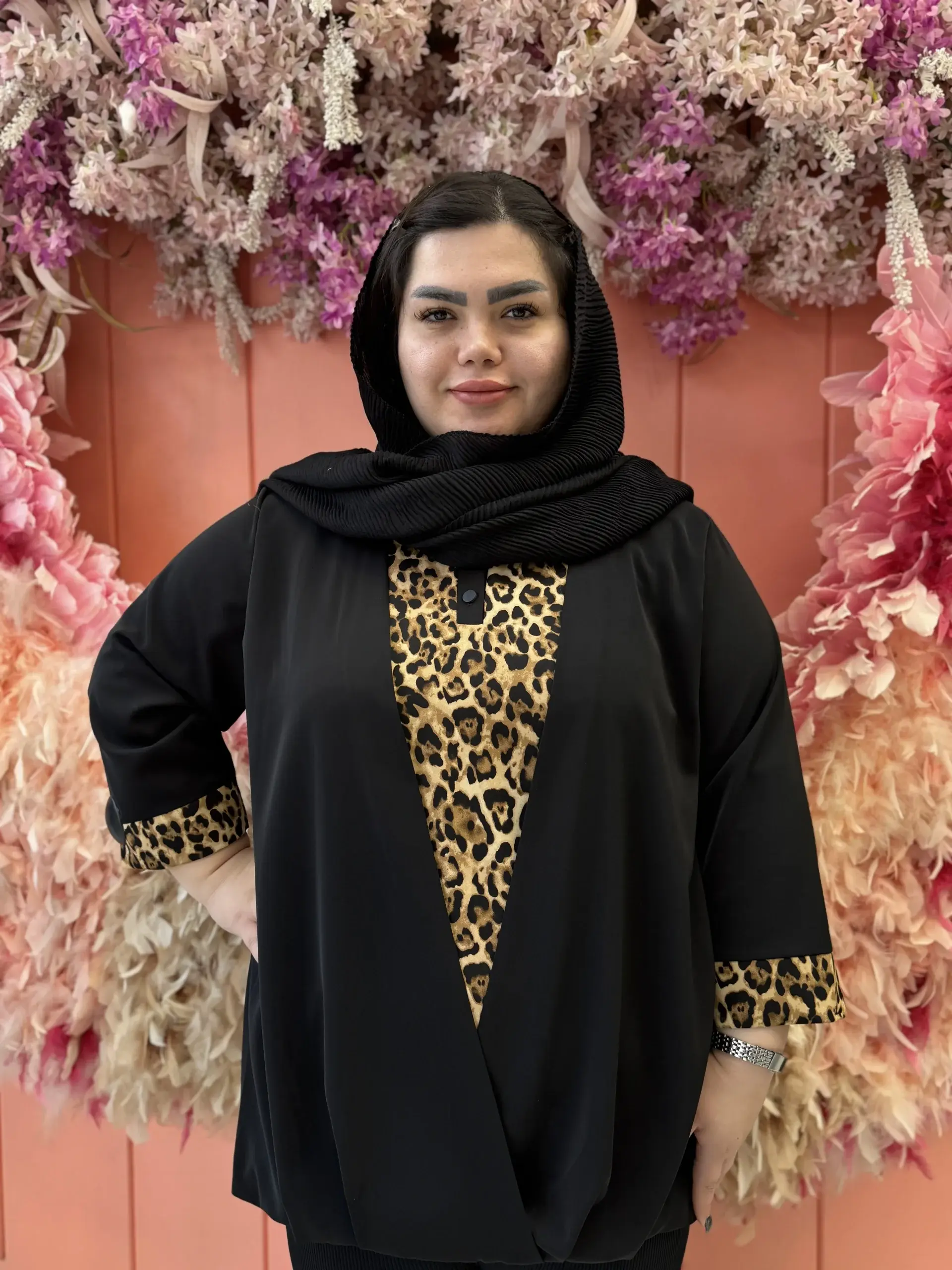 شومیز جلو پلنگی 176