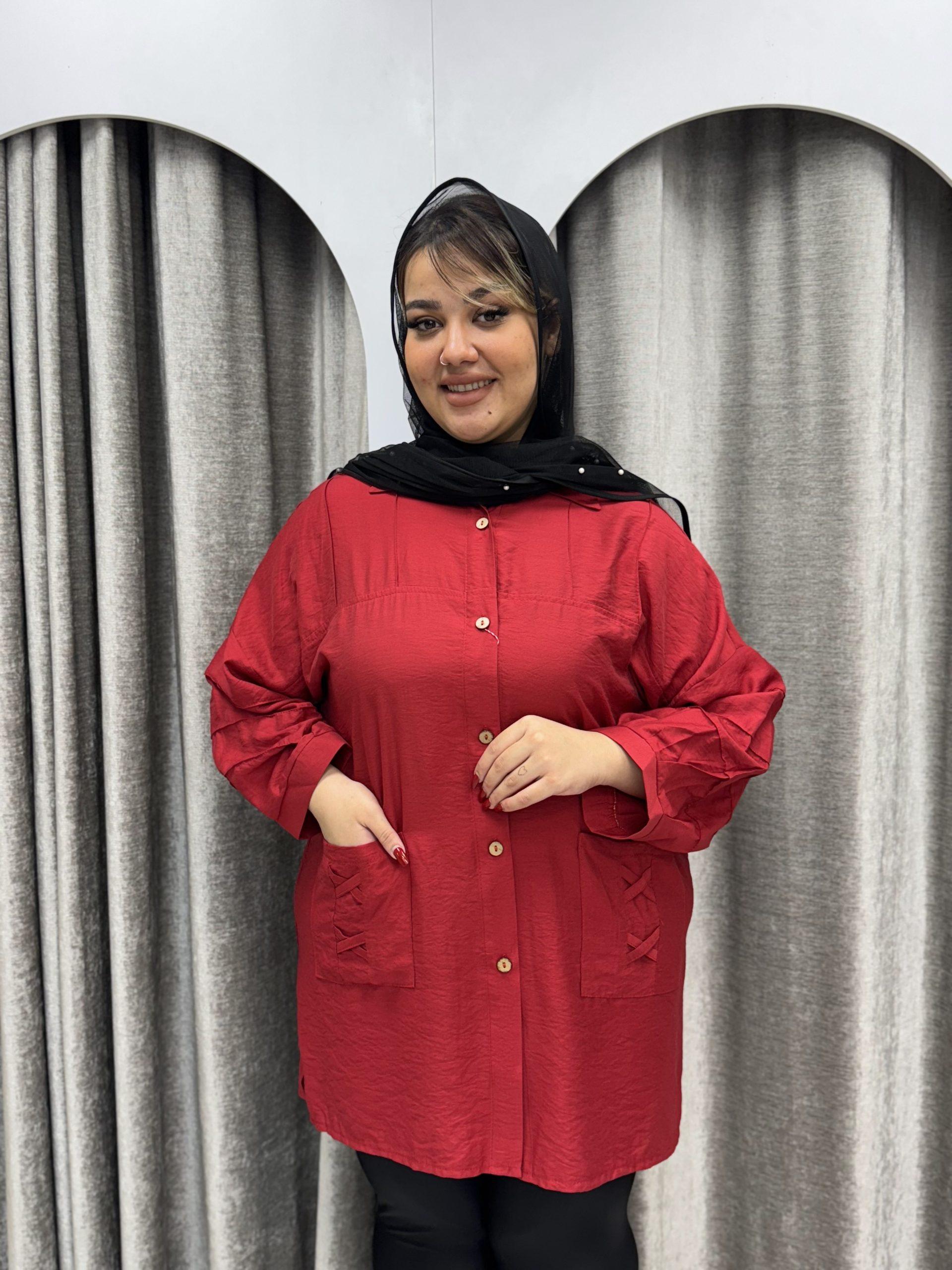 مانتو نخ دیپلمات طرح ضربدری : کد 108