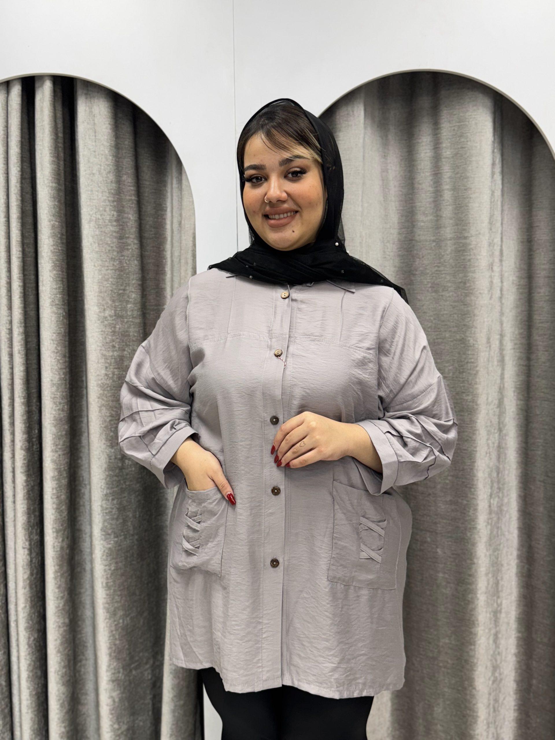 مانتو نخ دیپلمات طرح ضربدری : کد 108