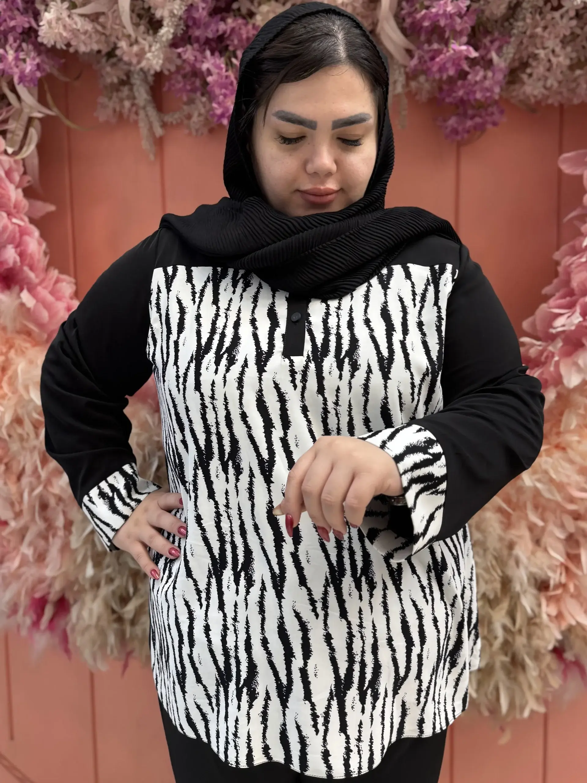 شومیز ترکیبی183