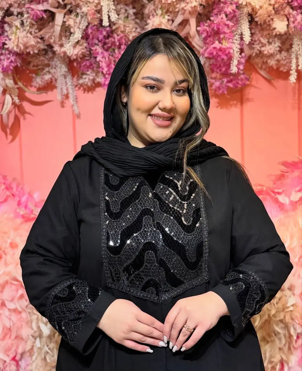 مانتو مجلسی لمه بلند 184