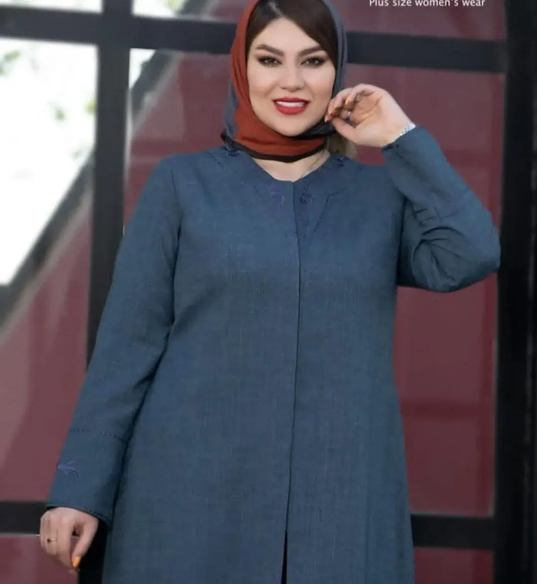 مانتو شانتون گلدوزی193