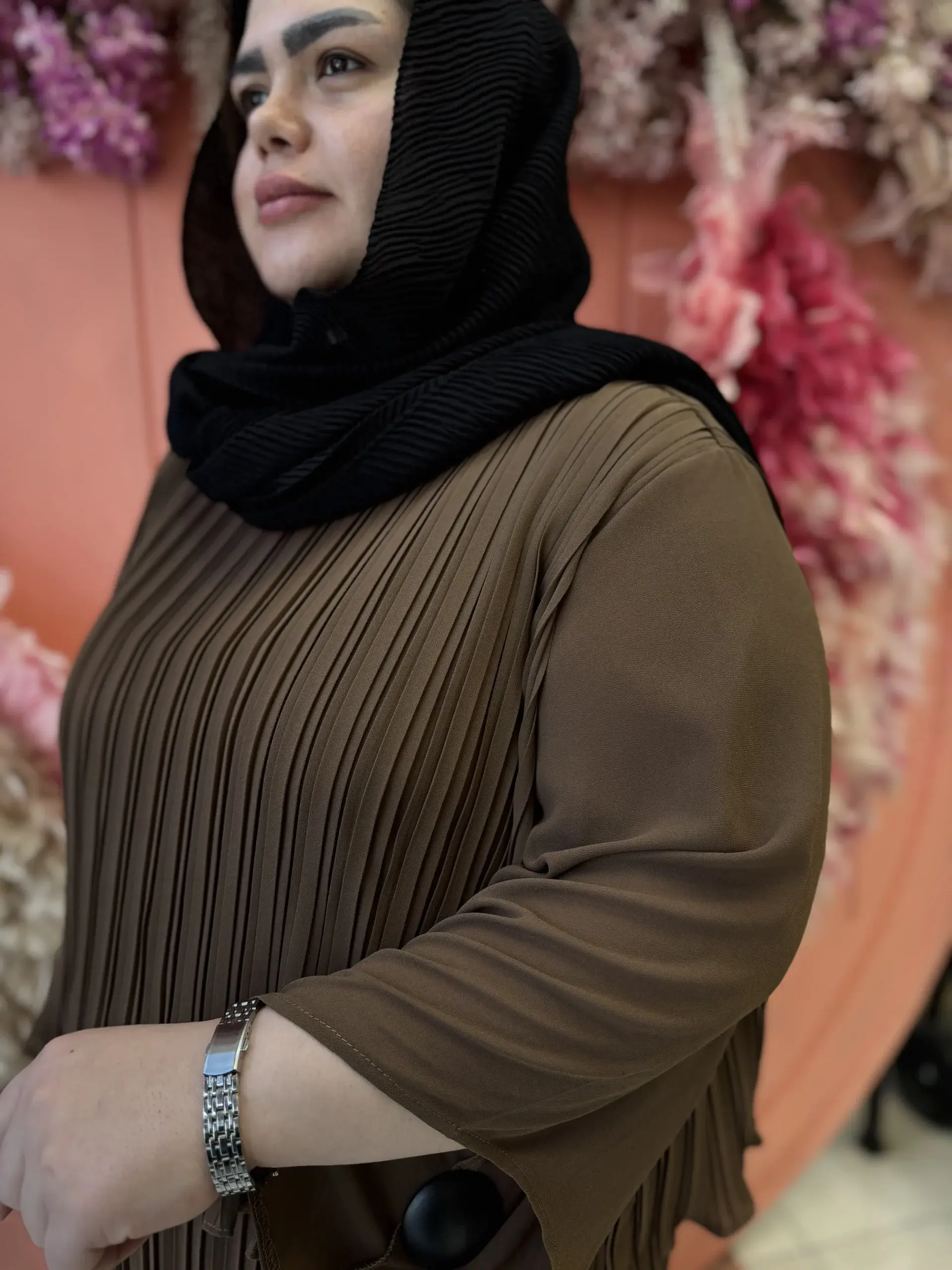 پیراهن مجلسی پلیسه دار 208