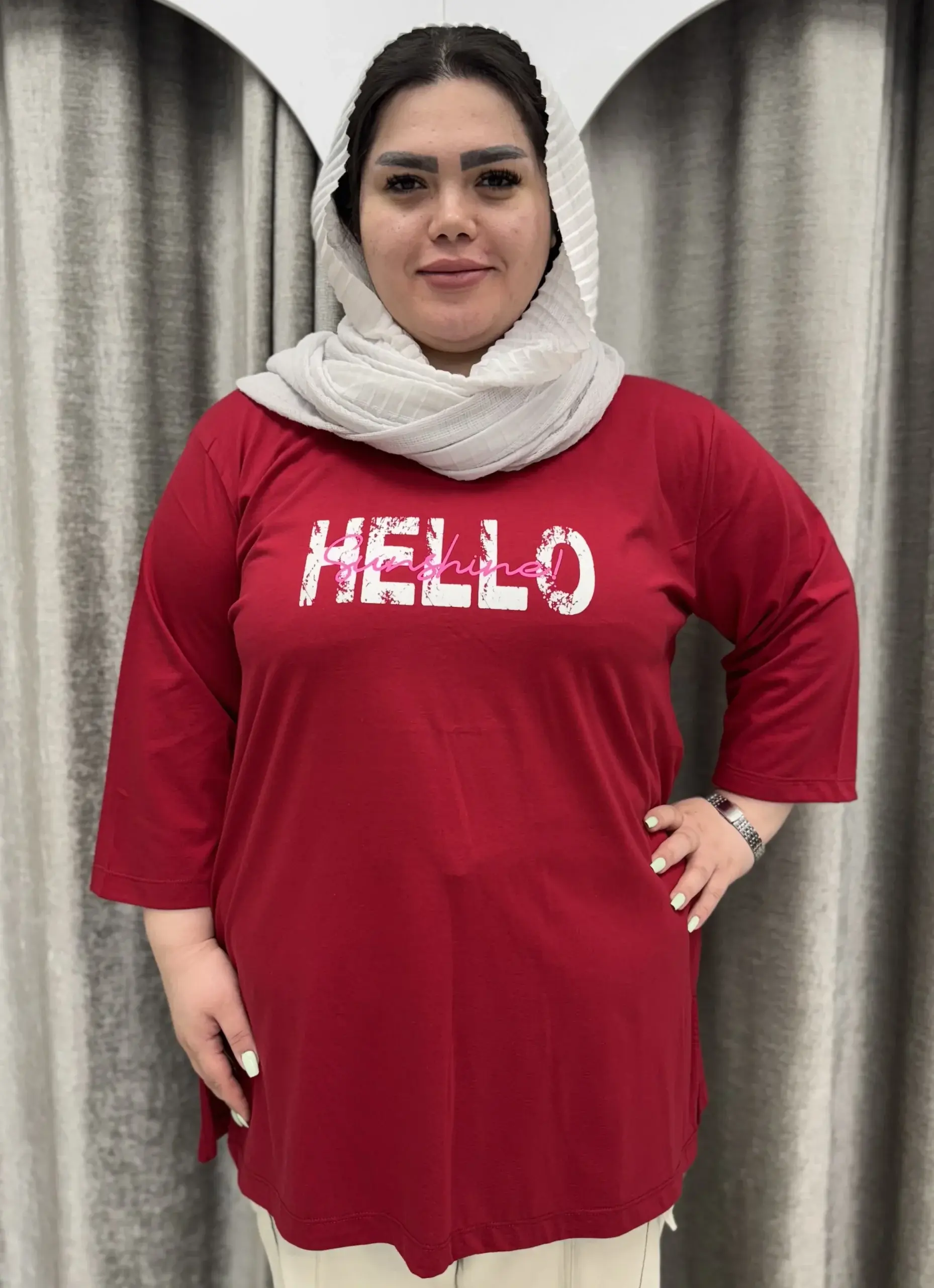 تیشرت طرح دار کد 268