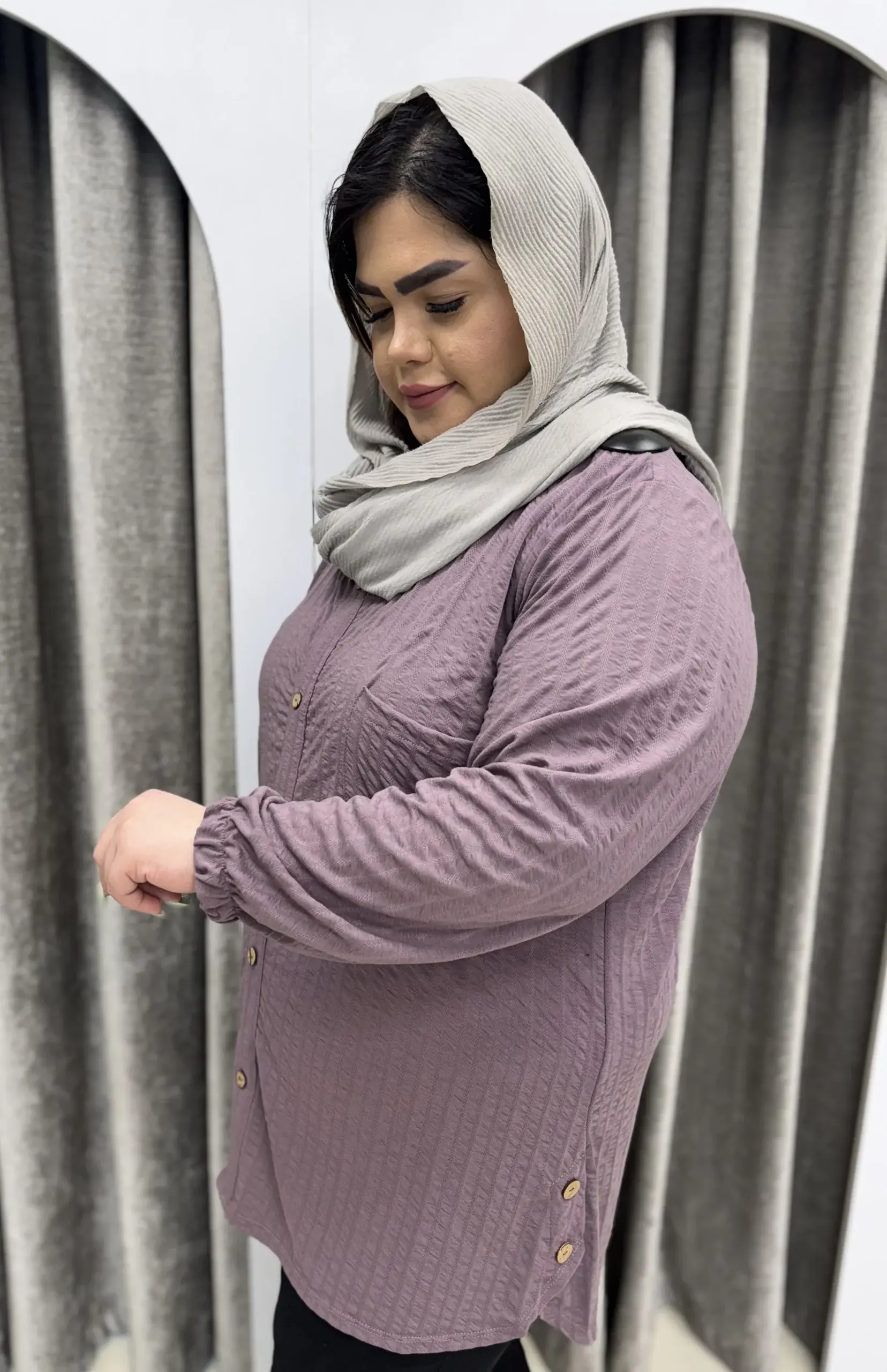 تونیک یقه 7 قاپکنما 300